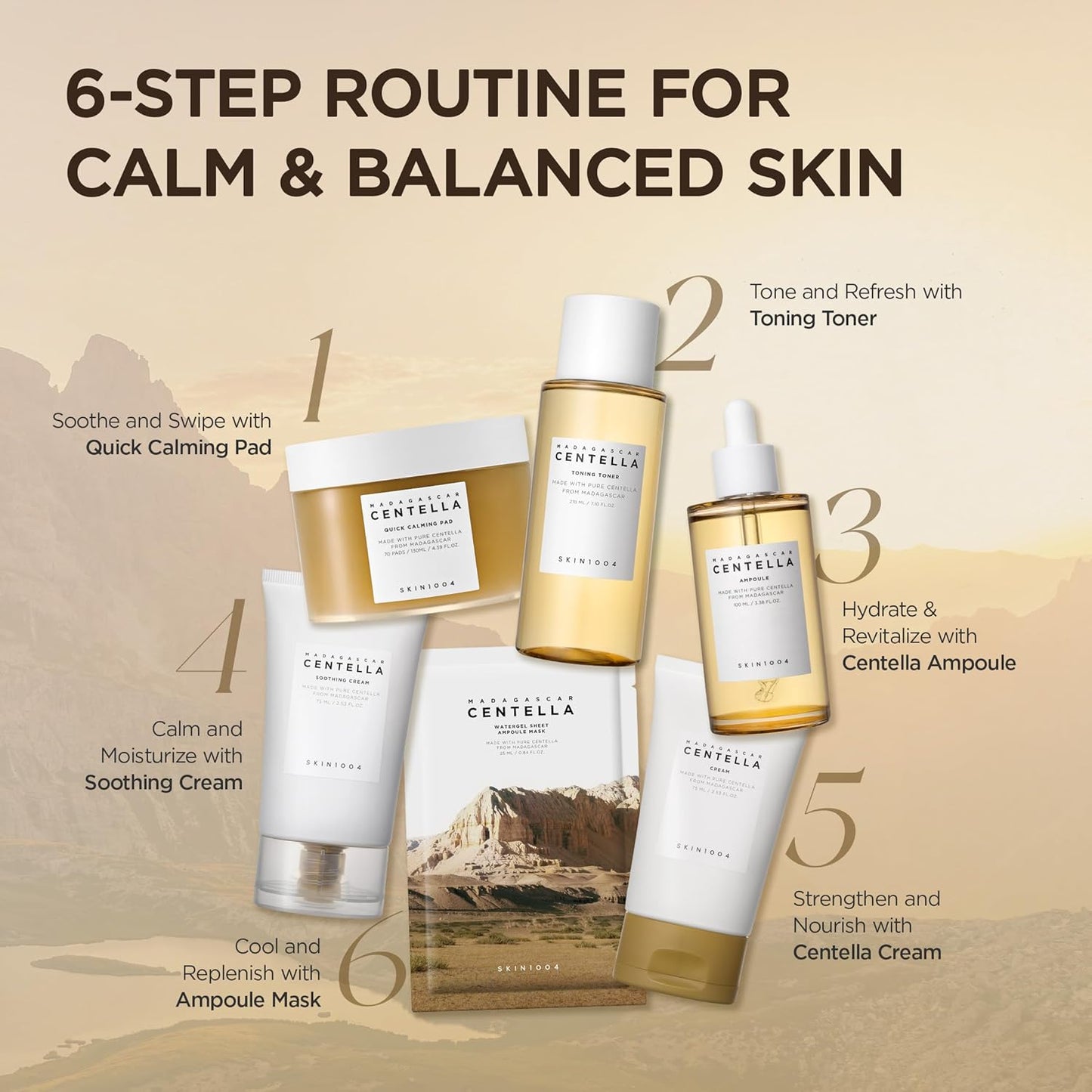 - Madagascar Centella Soothing Cream - 75Ml