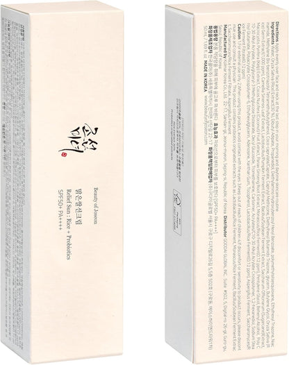 Beauty of Joseon - Protector Solar Con FPS +50 Con Extractos De Arroz, Y Probióticos (1) (1)