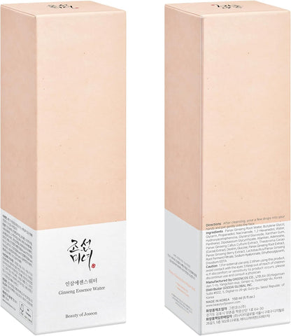 Beauty of Joseon Agua De Esencia De Ginseng, 5.1 Fl Oz, 5 Fl.Oz.